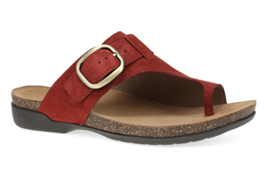 Dansko Rylee: Cayenne Suede Sandal