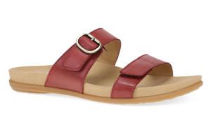 Dansko Justine: Cayenne Calf Sandal