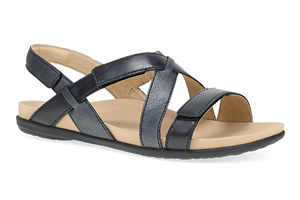 Dansko Jacklyn: Black Multi Sandal