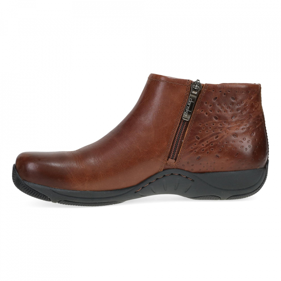Dansko Sherry: Cinnamon Waxy Burnished Boot