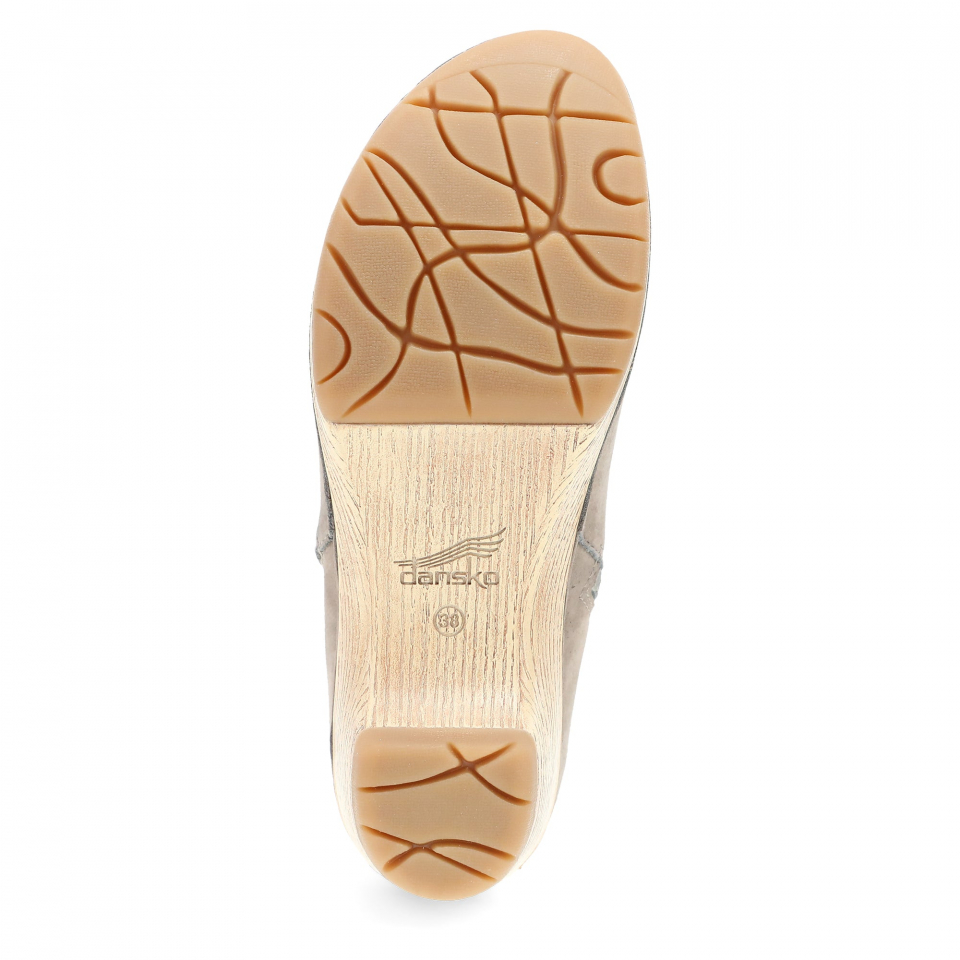 Dansko Lizanne Taupe Milled Nubuck Boot