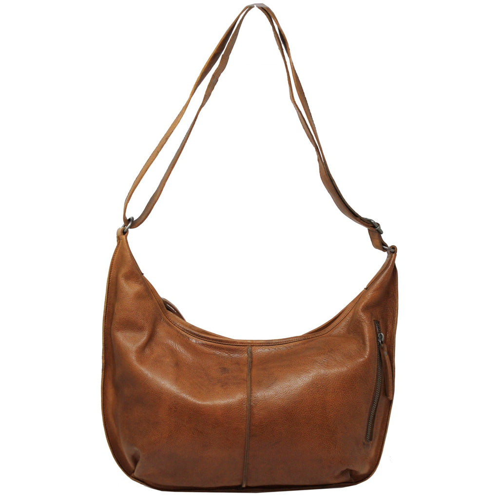 Latico Jackson Crossbody Bag: Cognac