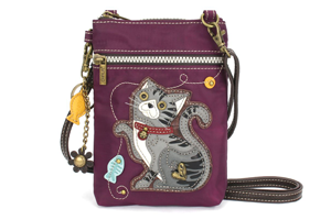 Chala CV - Cellphone Xbody - Gray Tabby Cat