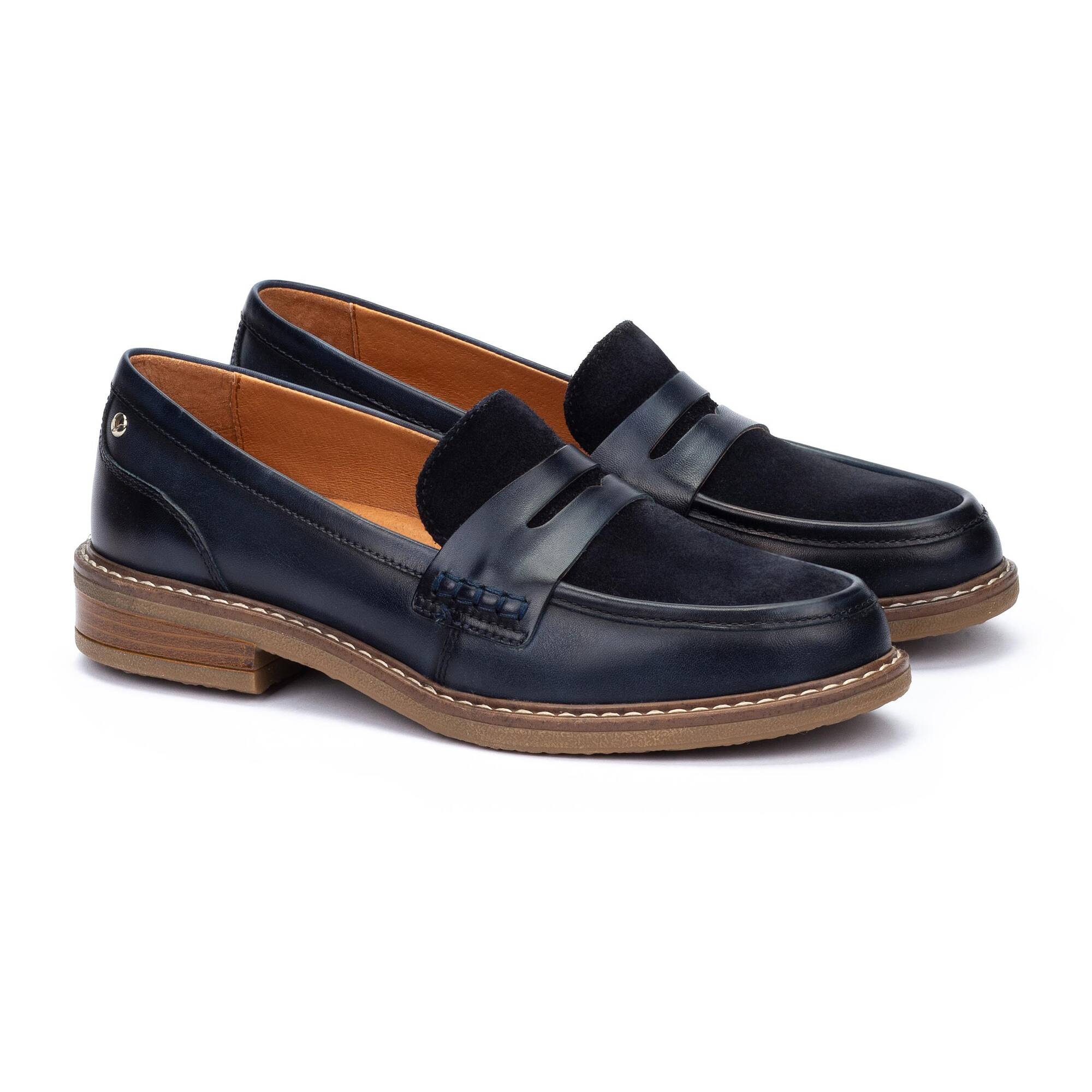 Pikolinos Aldaya Flat Loafer W8J-3541C6: Blue