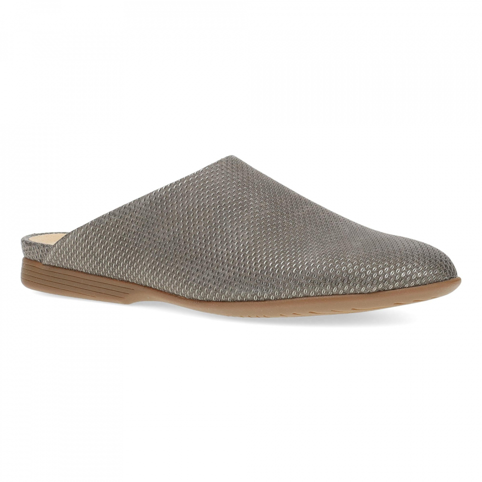 Dansko Lysa: Black Leather Mule