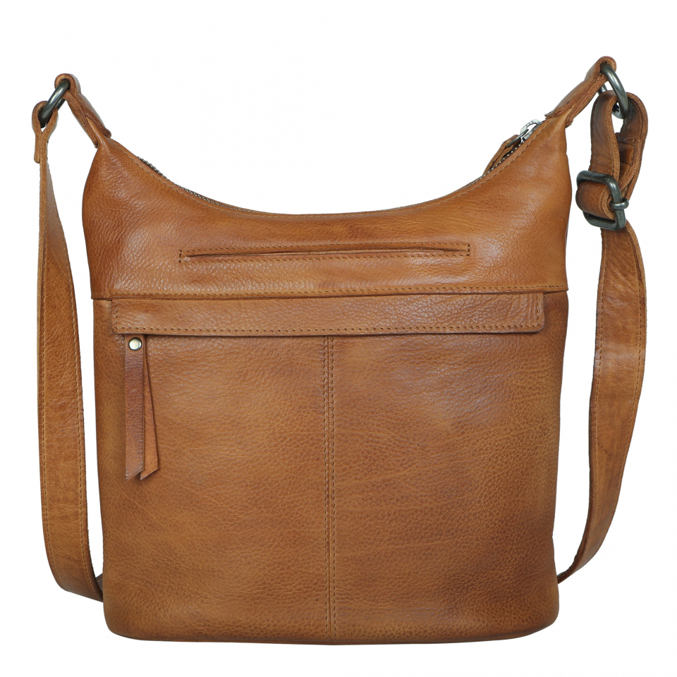 latico Tan Leather Crossbody Bag with Adjustable Strap And Backpack. Coast Leather Crossbody Bag main image 3