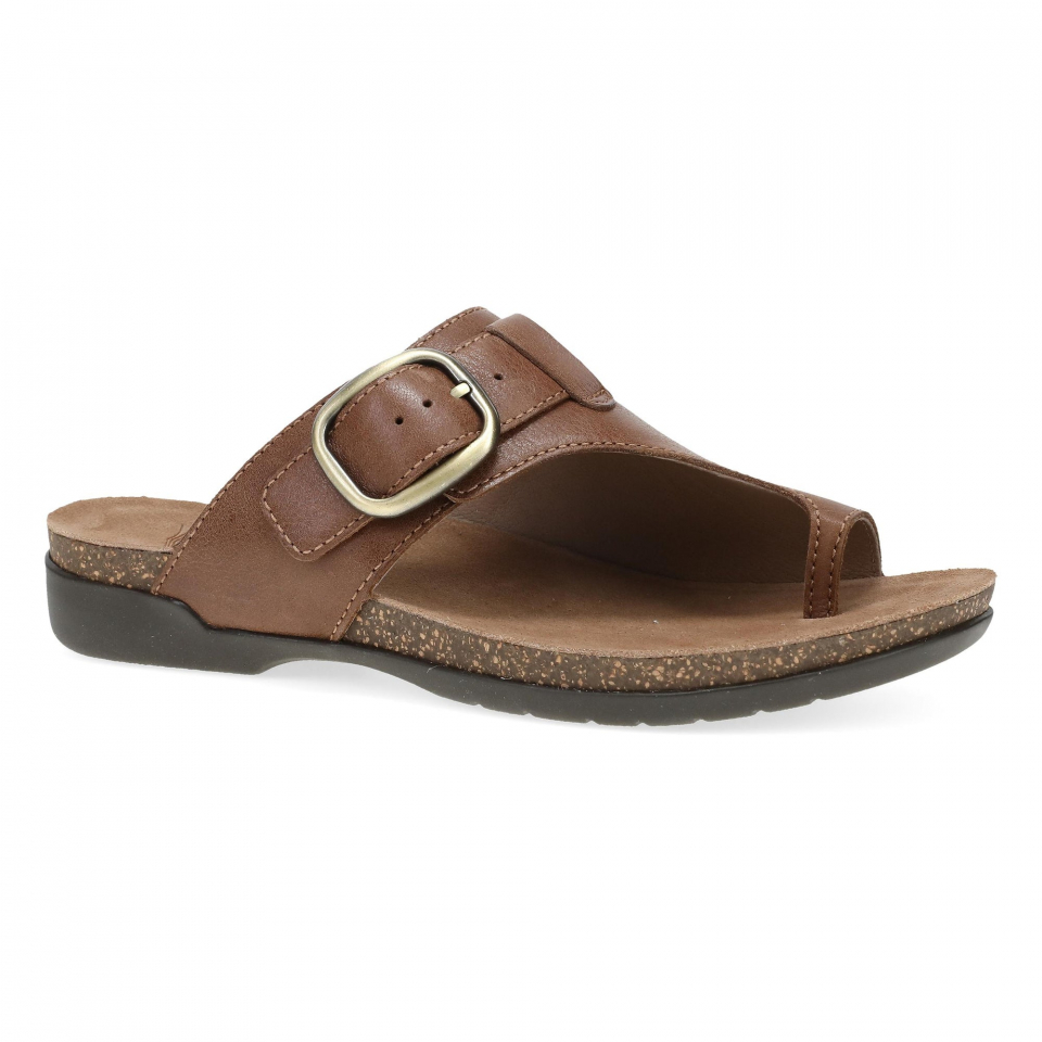 Dansko Rylee: Brown Suede Sandal display picture 1