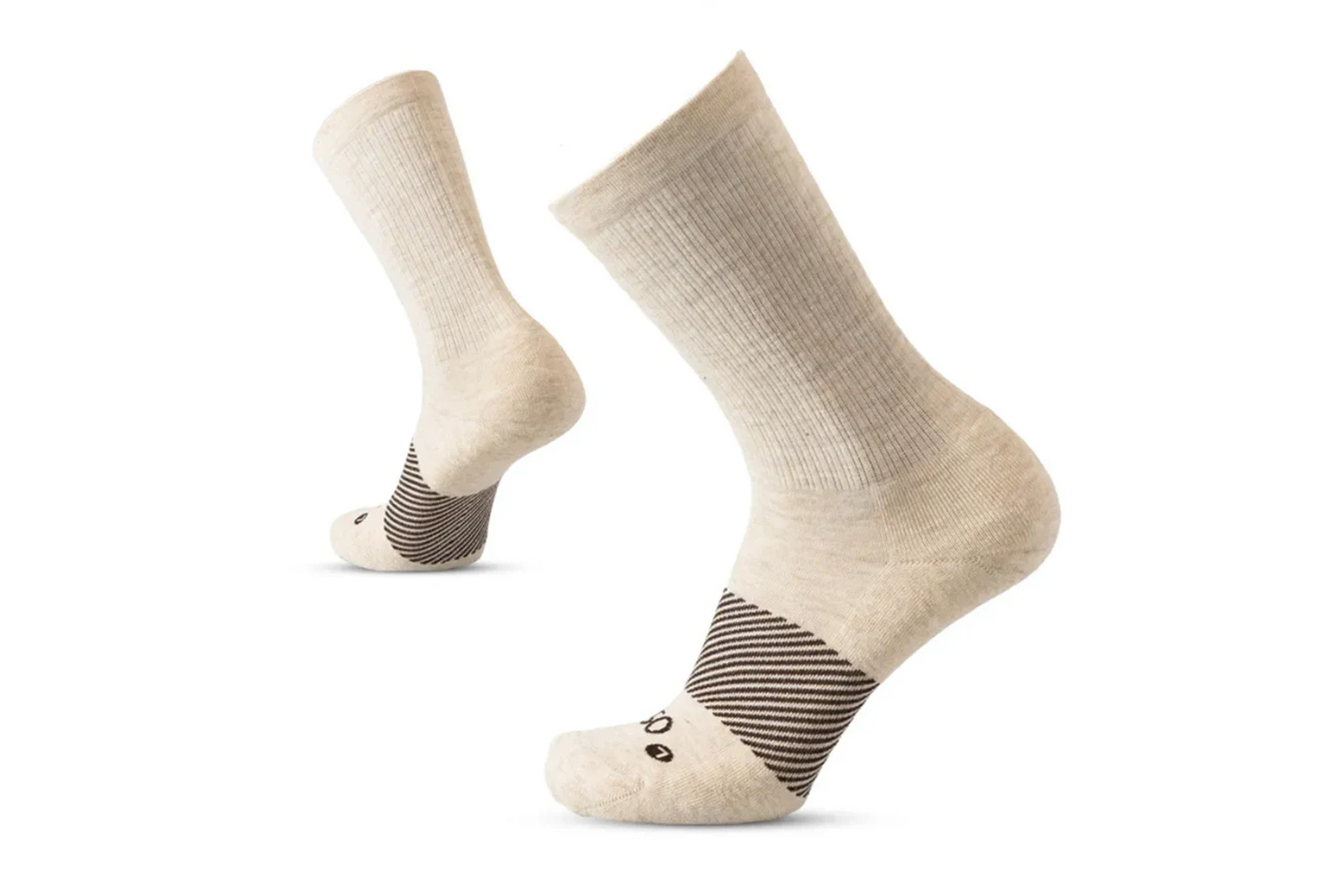 OS1st Socks Wicked Comfort Merino Wool Crew: Mushroom