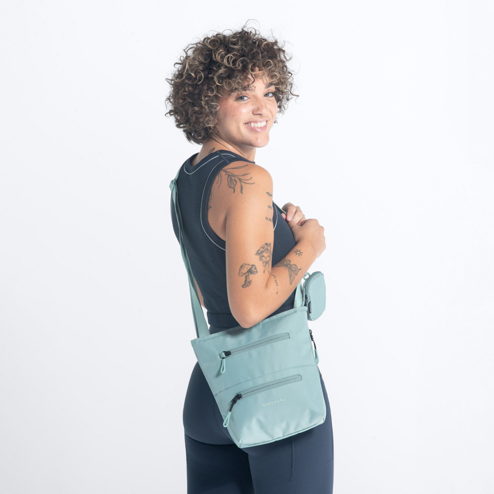 Sherpani Sadie Crossbody Bag: Surf Blue