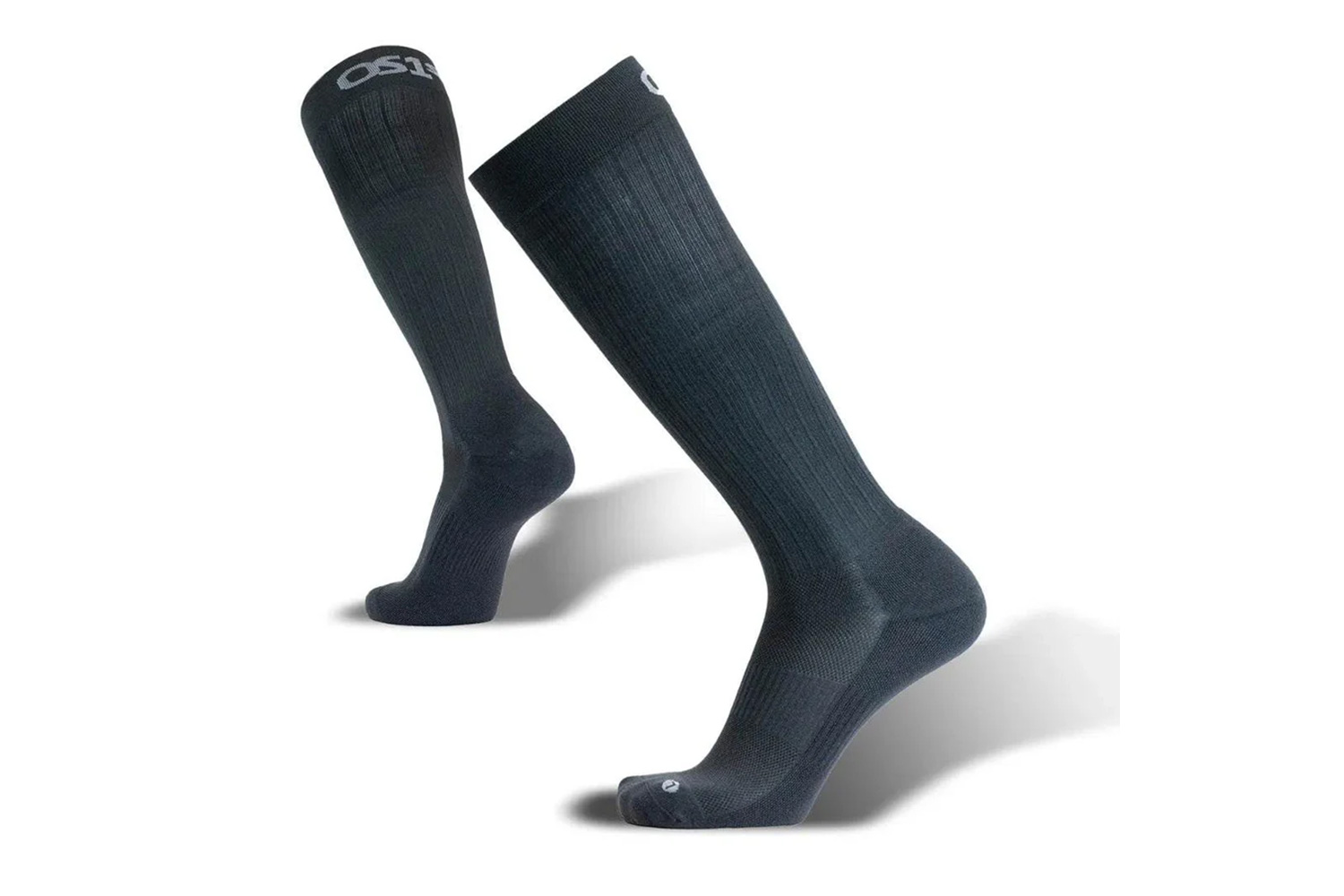 OS1st Wellness Compression Travel Socks: Black
