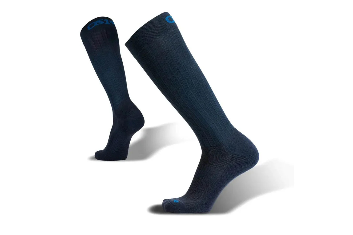 OS1st Wellness Compression Travel Socks: Navy