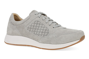 Dansko Catie: Grey Suede Sneaker