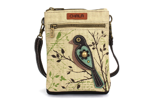 Chala Double Pocket Xbody Bird - Sand