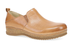 Dansko Meara Tan Waxy Milled Clog