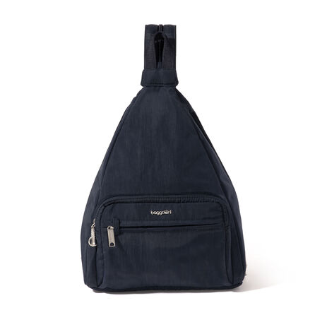 Baggallini Securtex Anti-Theft Vacation Convertible Sling: Black