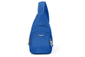 Baggallini Securtex Anti-Theft Daytripper Sling: Lapis