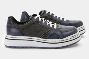 Alegria Alyster Blue Black Shoe