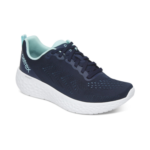 Aetrex Danika Sneaker: Navy