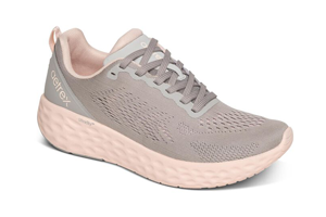 Aetrex Danika Lace Up Sneaker: Grey
