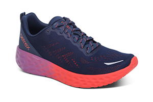 Aetrex Danika Lace Up Sneaker: Navy Coral