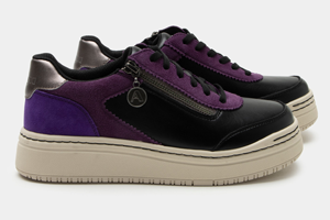 Alegria Averie Black Purple Shoe