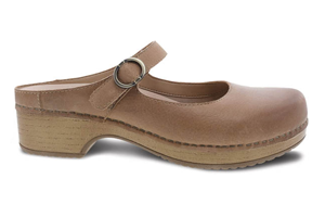 Dansko Bria: Tan Burnished Nubuck
