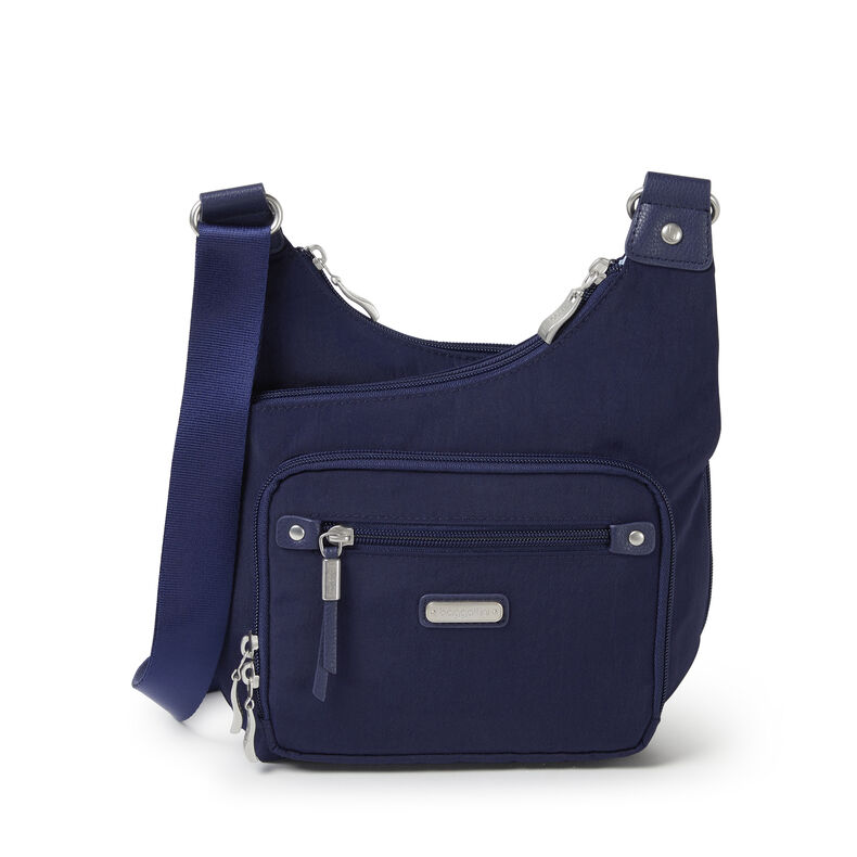 Baggallini RFID Cross City Bag - Navy