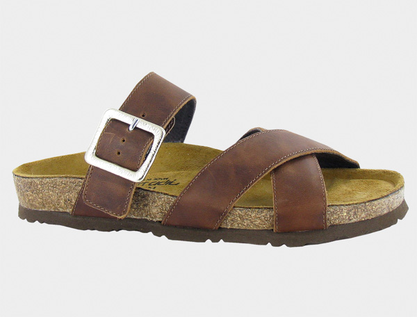 Naot Chicago: Saddle Brown Leather