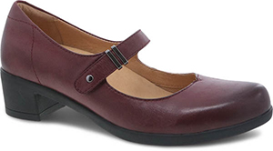 Dansko Callista: Wine Burnished Nubuck