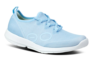 OOFOS Women's OOMG Sport LS Low Shoe: Carolina Blue