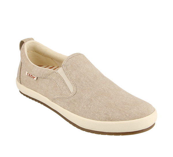 Taos Dandy Sneaker: Oat Wash Canvas