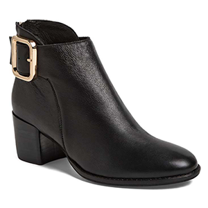 Django & Juliette Madelles in Black-Black Heel Leather