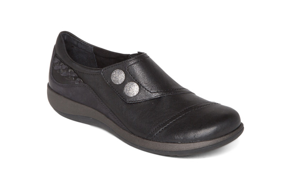 Aetrex Karina Monk Strap: Black