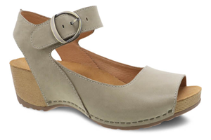 Dansko Tiana: Khaki Burnished Nubuck