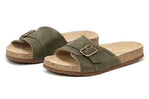 Stegmann Women's Ella Slide Sandal: Olive