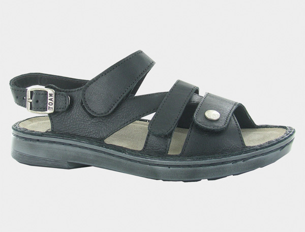 Naot Fleur: Soft Black Leather