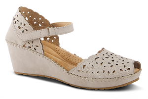 Spring Step Patrizia Gennina Sandal: Light Grey