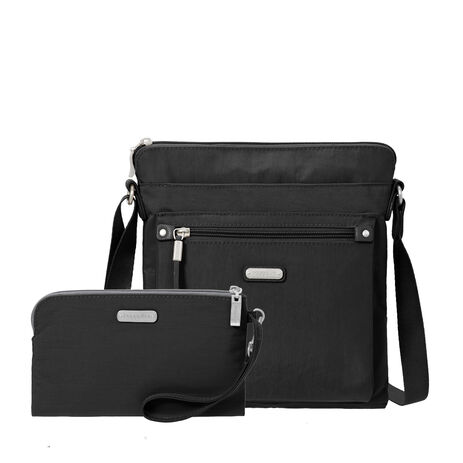 Baggallini Go Bagg With RFID Phone Wristlet: Black