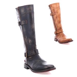 BED|STÜ Gogo Lug Women’s Full-Grain Leather Engineer Boots