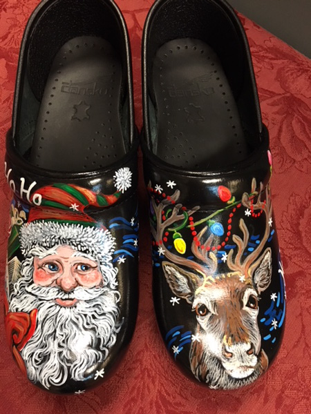 LIMITED EDITION Dansko Hand Painted 