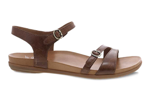 Dansko Janelle: Tan Glazed Calf