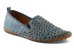 Spring Step Kapri Shoes: Denim