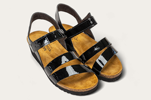 Naot Kayla: Black Patent Leather