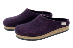 Stegmann Women's Essenz Wool Clog:  Dark Magenta