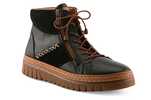 Spring Step:  Mixmod Boots - Black