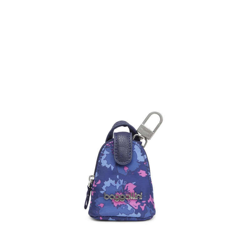 Baggallini On the Go Mini Metro Pouch - Navy Garden