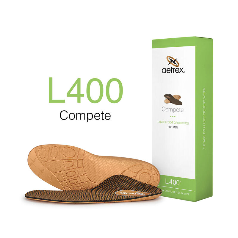 Men's Aetrex Insoles: L400 Compete Orthotics
