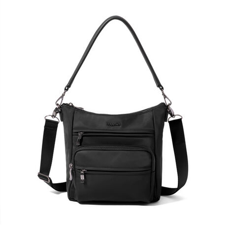 Baggallini Nolita Convertible Crossbody - Black Twill