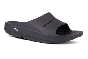 OOFOS Men’s OOAHH Slide: Black