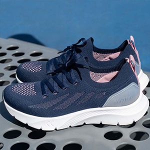Alegria Regale Blush Navy Shoe